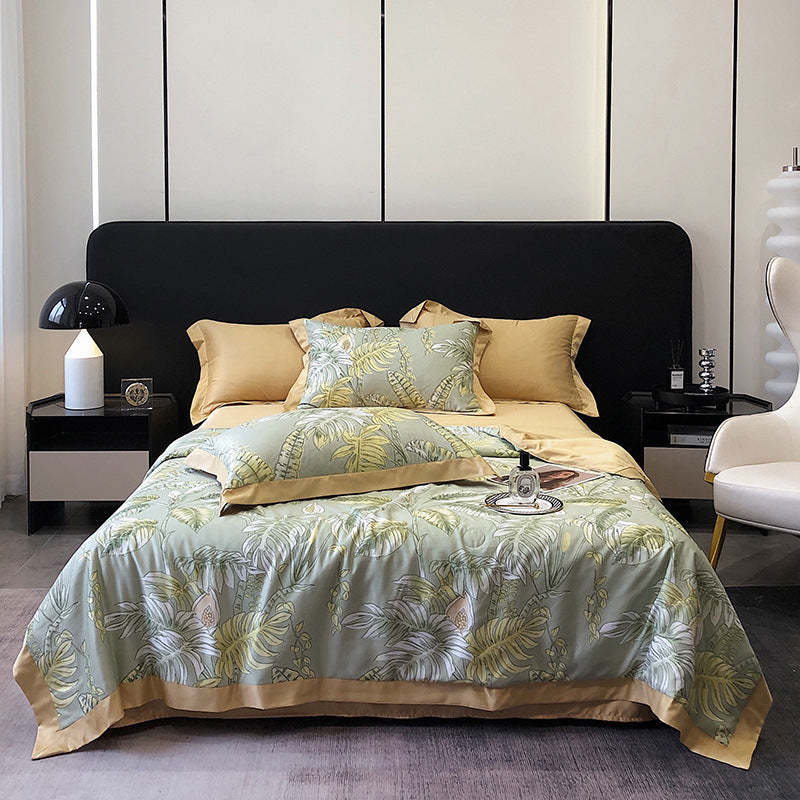 Tencel Summer Duvet Four-piece Washed Silk EX-STOCK Canada