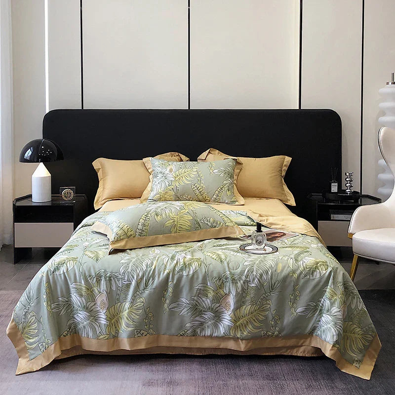 Tencel Summer Duvet Four-piece Washed Silk EX-STOCK Canada