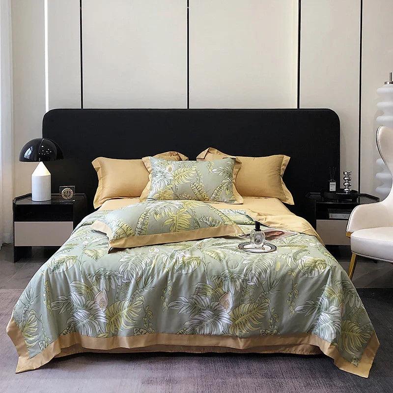 Tencel Summer Duvet Four-piece Washed Silk EX-STOCK Canada