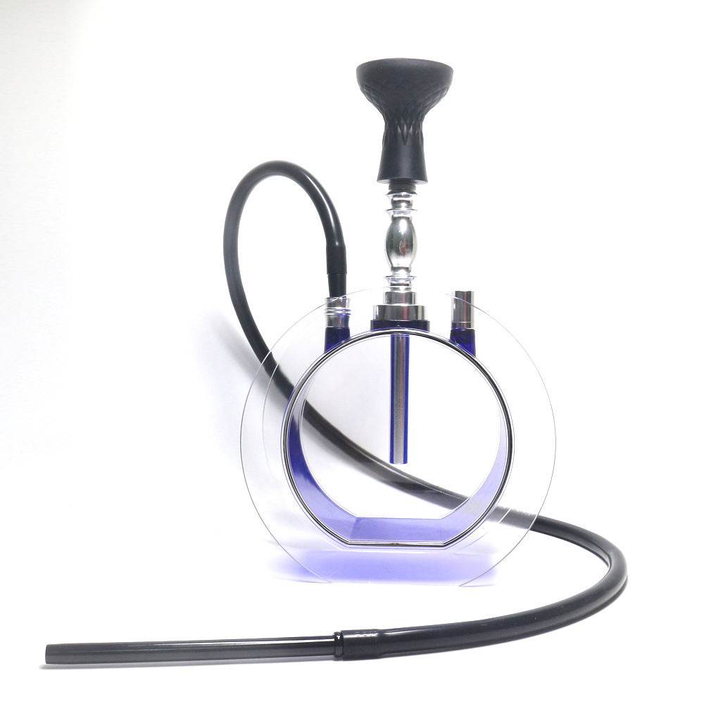 Acrylic round pot hookah set - EX-STOCK Canada