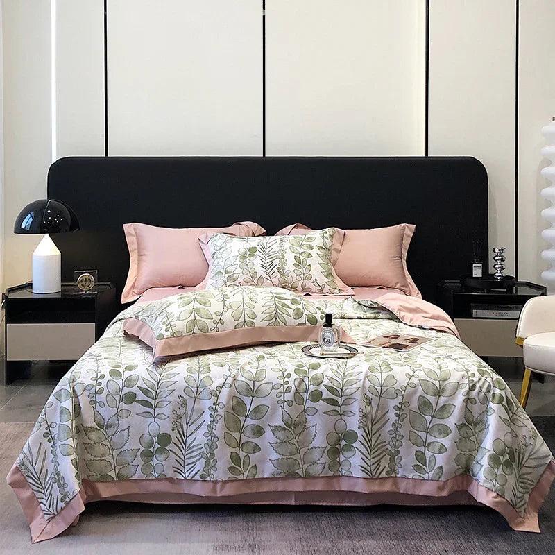 Tencel Summer Duvet Four-piece Washed Silk EX-STOCK Canada