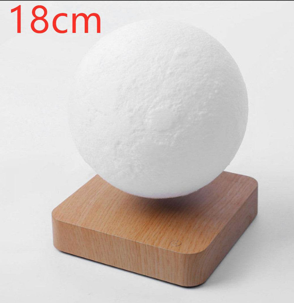 Magnetic Levitation Table Lamp Moon Light 3D Printing Planet Night Light - EX-STOCK Canada