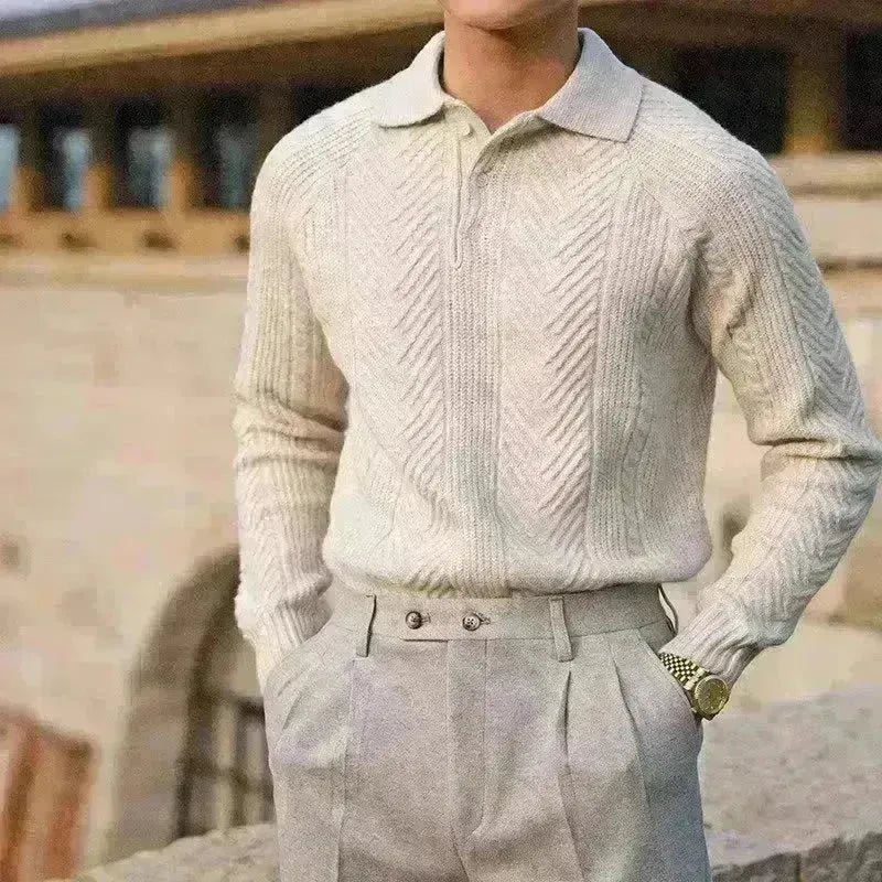 Formal Fall Winter Thermal Base Sweater for Men - EX-STOCK CANADA