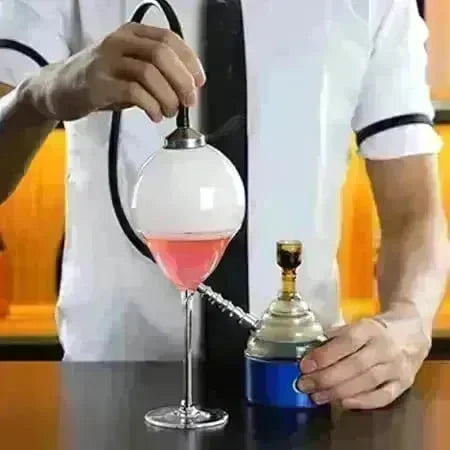Portable Electric Vacuum pipe Cocktail Drink Smoke Infuser Electric Cocktail Smoker - EX-STOCK CANADA