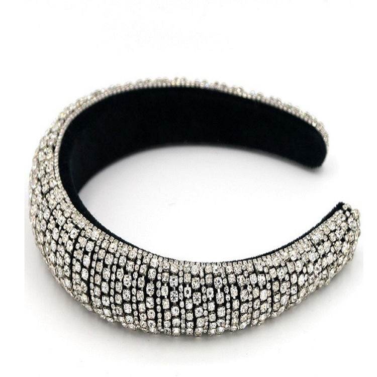 Baroque rhinestone headband - EX-STOCK Canada