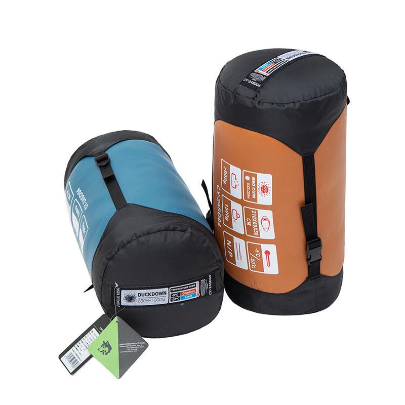 Sac de couchage de camping extérieur Sac de couchage épaissi rempli de duvetEX-STOCK Canada