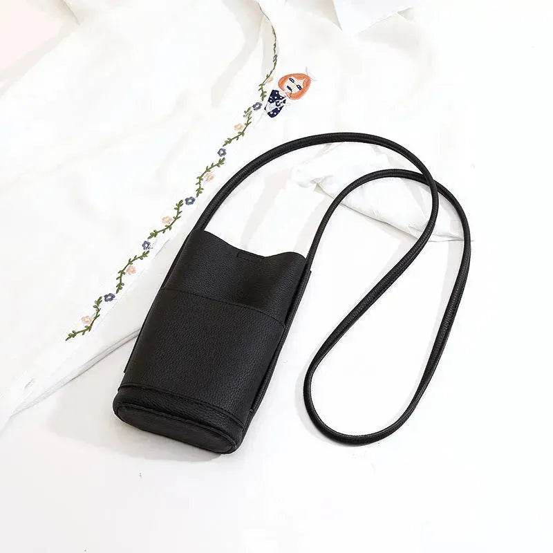 High-grade Soft Leather Mobile Phone Bag Female Mini Crossbody bag - EX-STOCK Canada