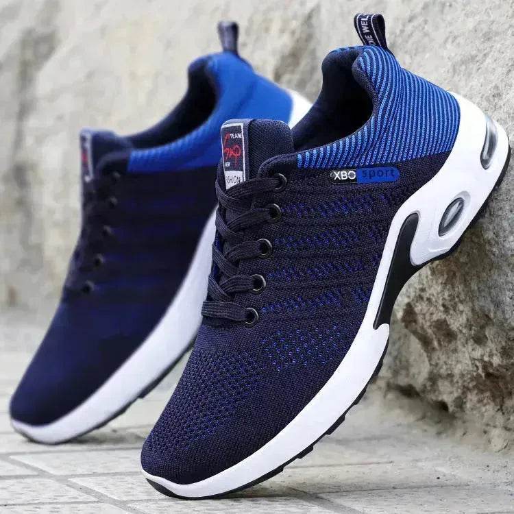 Casual Lightweight Running Shoes For Men Breathable Lace-up Sneakers - EX-STOCK Canada
