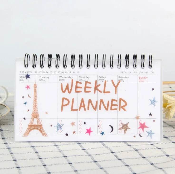 Cartoon tearable week planner - EX-STOCK Canada