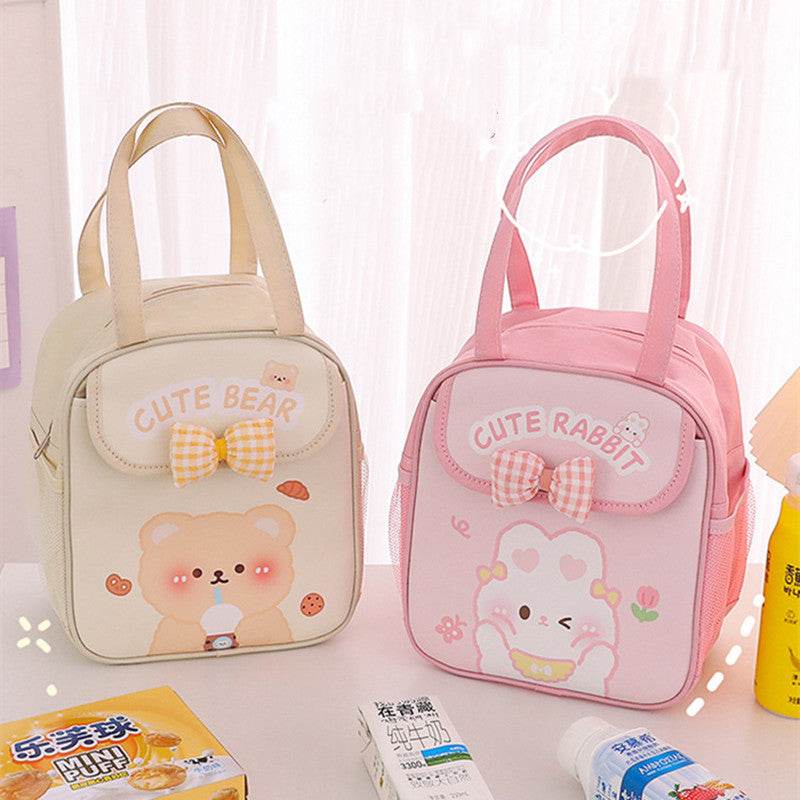 Portable Kids Preschool Cute Cartoon Lunch Bag - EX-STOCK Canada
