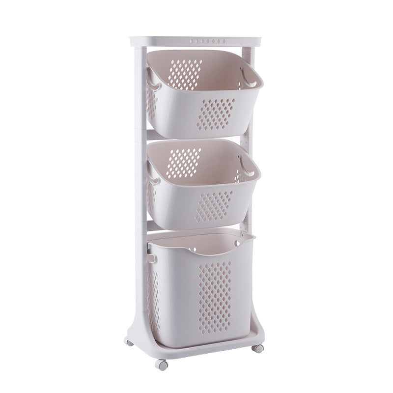 Multifunctional Laundry Basket Mobile Foldable Dirty Clothes Basket Storage Rack EX-STOCK Canada