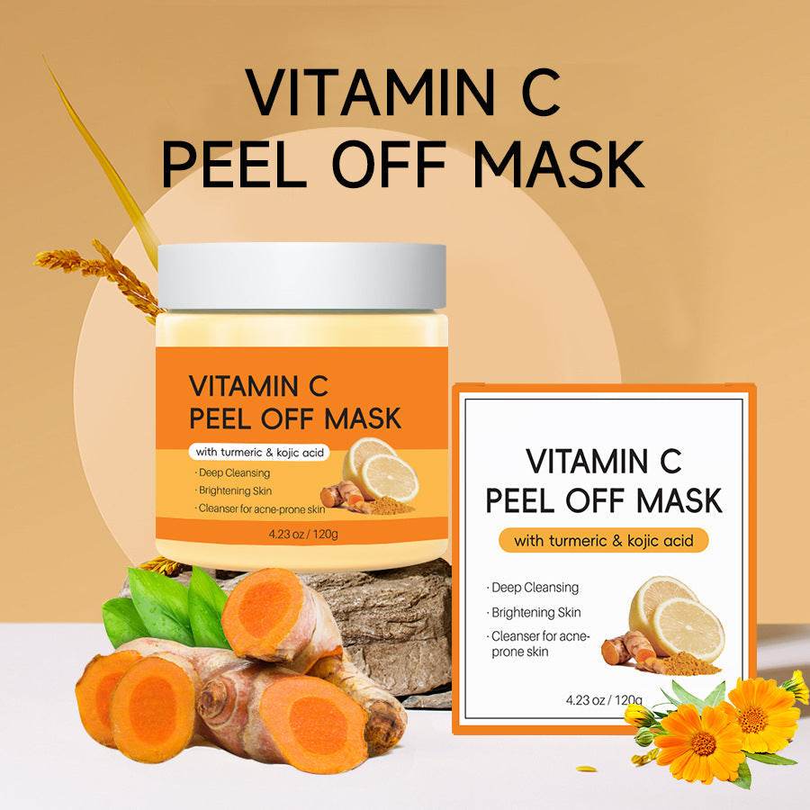 Vitamin C peel Off Face Mask Brightening Mask - EX-STOCK Canada