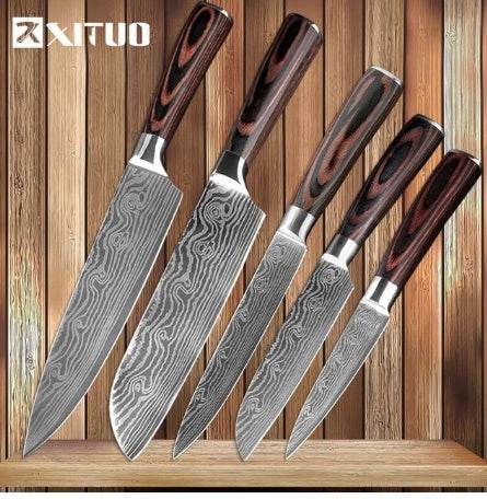 Carpenter's Special Set 6-piece Set 8-piece Set Knife Chef Knife Kitchen Knife Cooking - EX-STOCK Canada