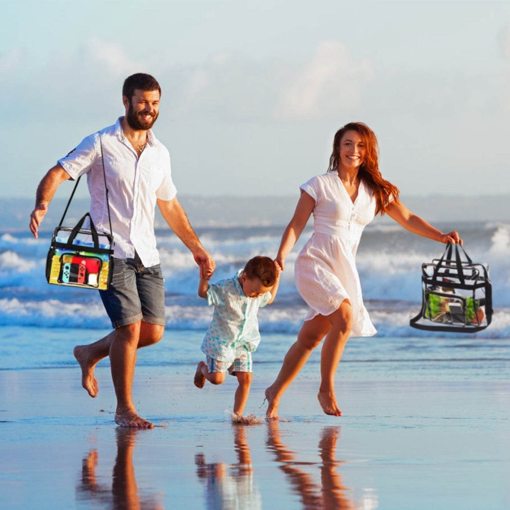 Clear PVC Transparent See through Shoulder Bag Waterproof Picnic Beach Bag - EX-STOCK Canada