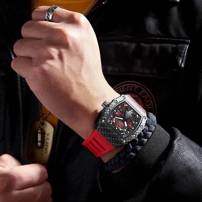 Trendy Waterproof Luminous Men's Watch Personal Watch Quartz Watch - EX-STOCK Canada