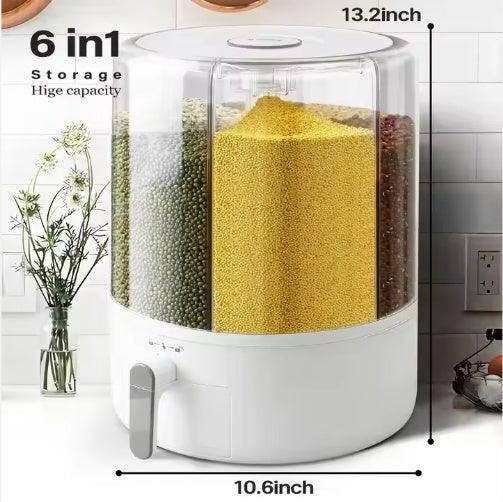 Contenitori per la conservazione del riso Contenitori per cereali Alimentari Contenitori per alimenti per animali Secchio Yikexiomi
