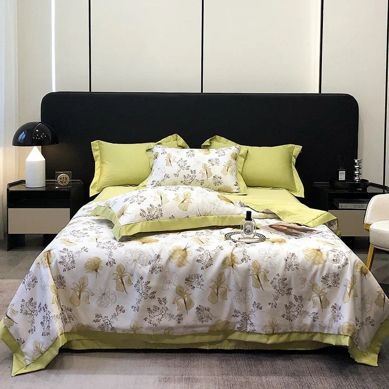 Tencel Summer Duvet Four-piece Washed Silk EX-STOCK Canada