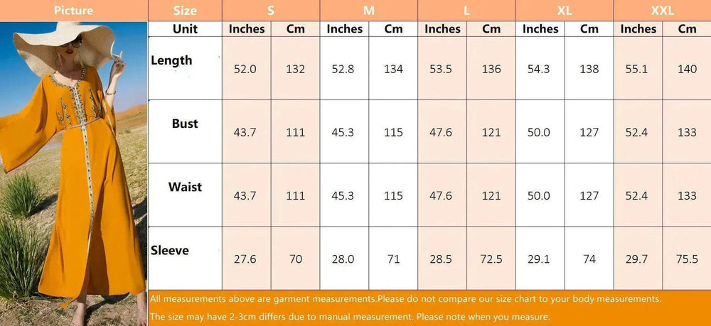 Luxury Hand-stitched Diamond Sleeve Dress Middle East Dubai Abaya Dress Fancy Summer Abaya Turkey Embellished Abaya dress - EX-STOCK Canada