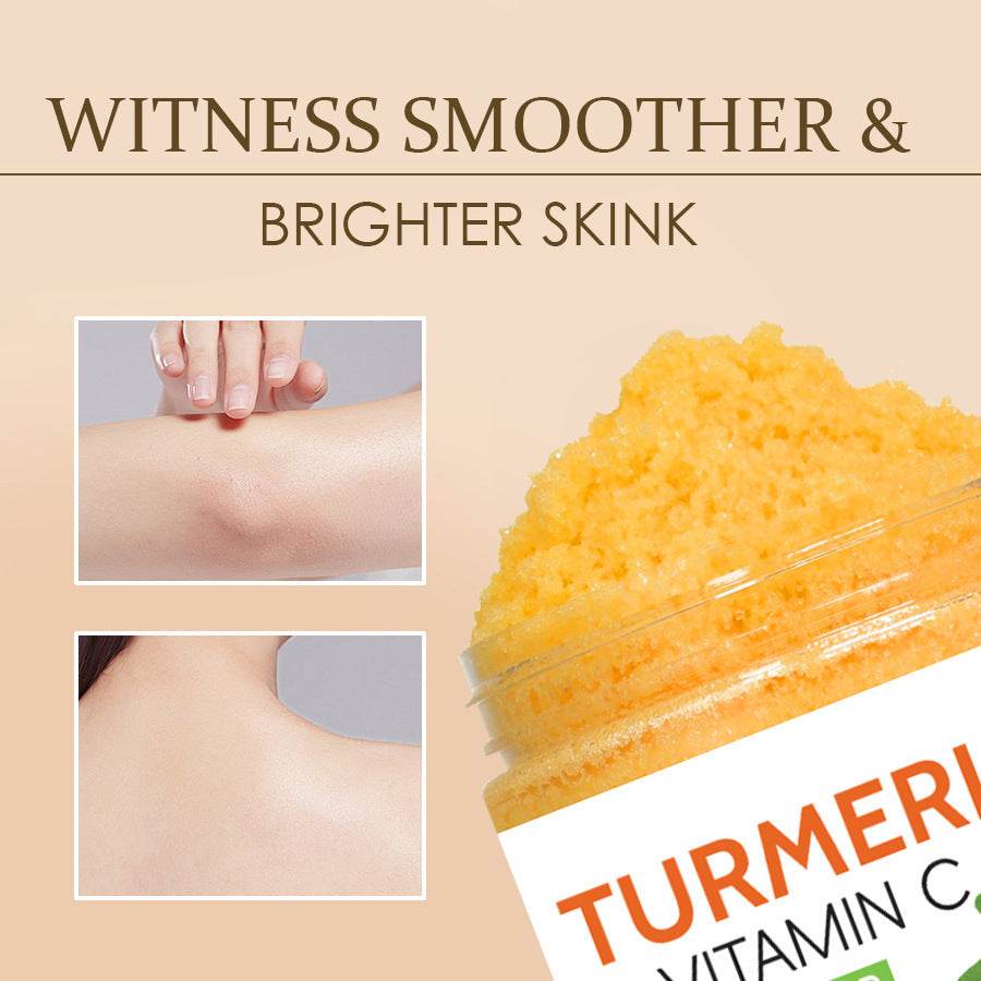 Skin Brightening and Exfoliating Turmeric Vitamin C Body Scrub - EX-STOCK Canada