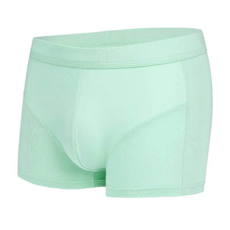 Men's Underwear Plain Cotton Boxer Short Breathable U Convex - EX-STOCK Canada