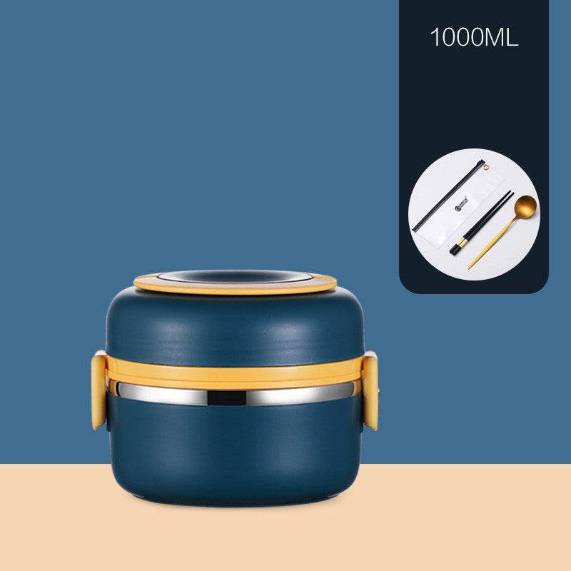 304 Stainless Steel Multi-layer Thermal insulated lunch container - EX-STOCK Canada