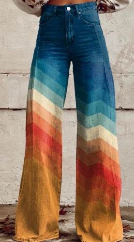 Women's Casual Pants Thin Imitation Jeans EX-STOCK Canada