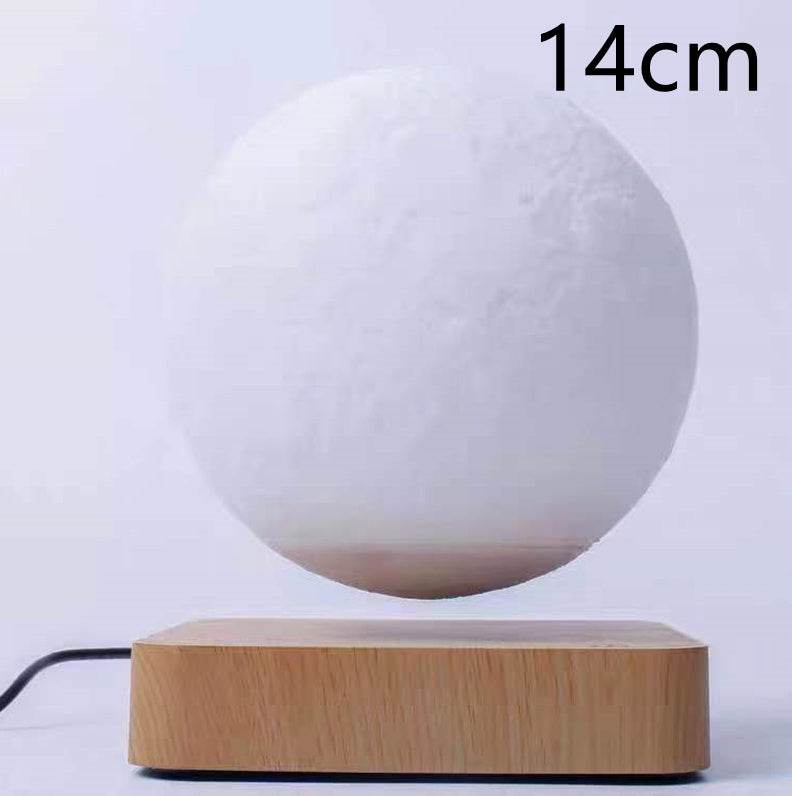 Magnetic Levitation Table Lamp Moon Light 3D Printing Planet Night Light - EX-STOCK Canada