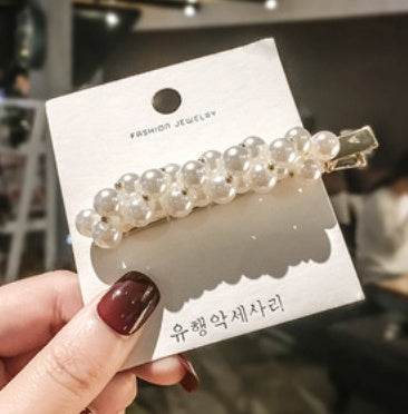 Elegant Pearl Bling Hair Clip - EX-STOCK Canada
