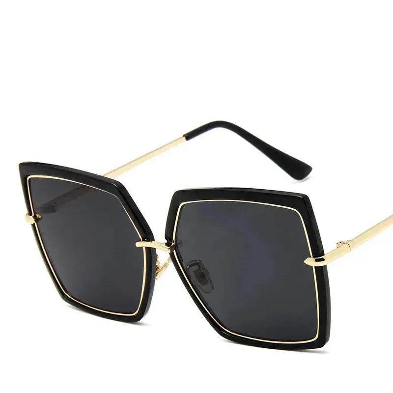 Reflective Fashion metal retro sunglasses for Women - EX-STOCK Canada