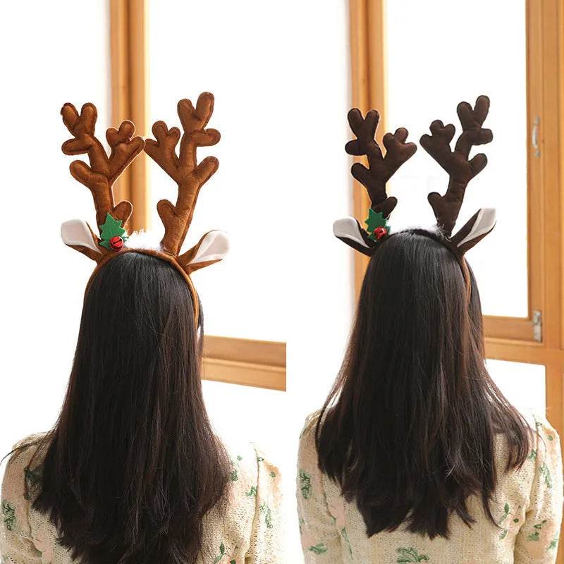 Christmas big deer horn Headband - EX-STOCK Canada