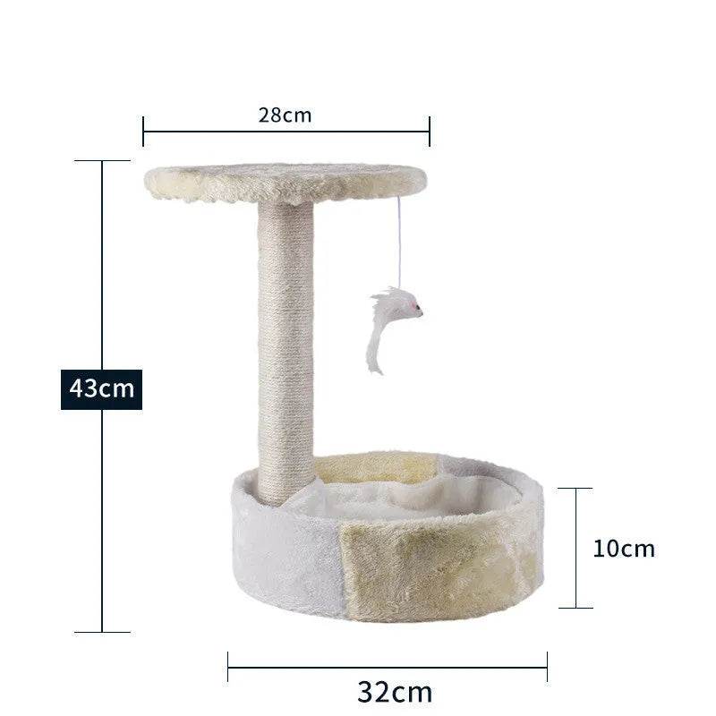 Cat Climbing Frame Litter Tree Integrated Grab - EX-STOCK Canada