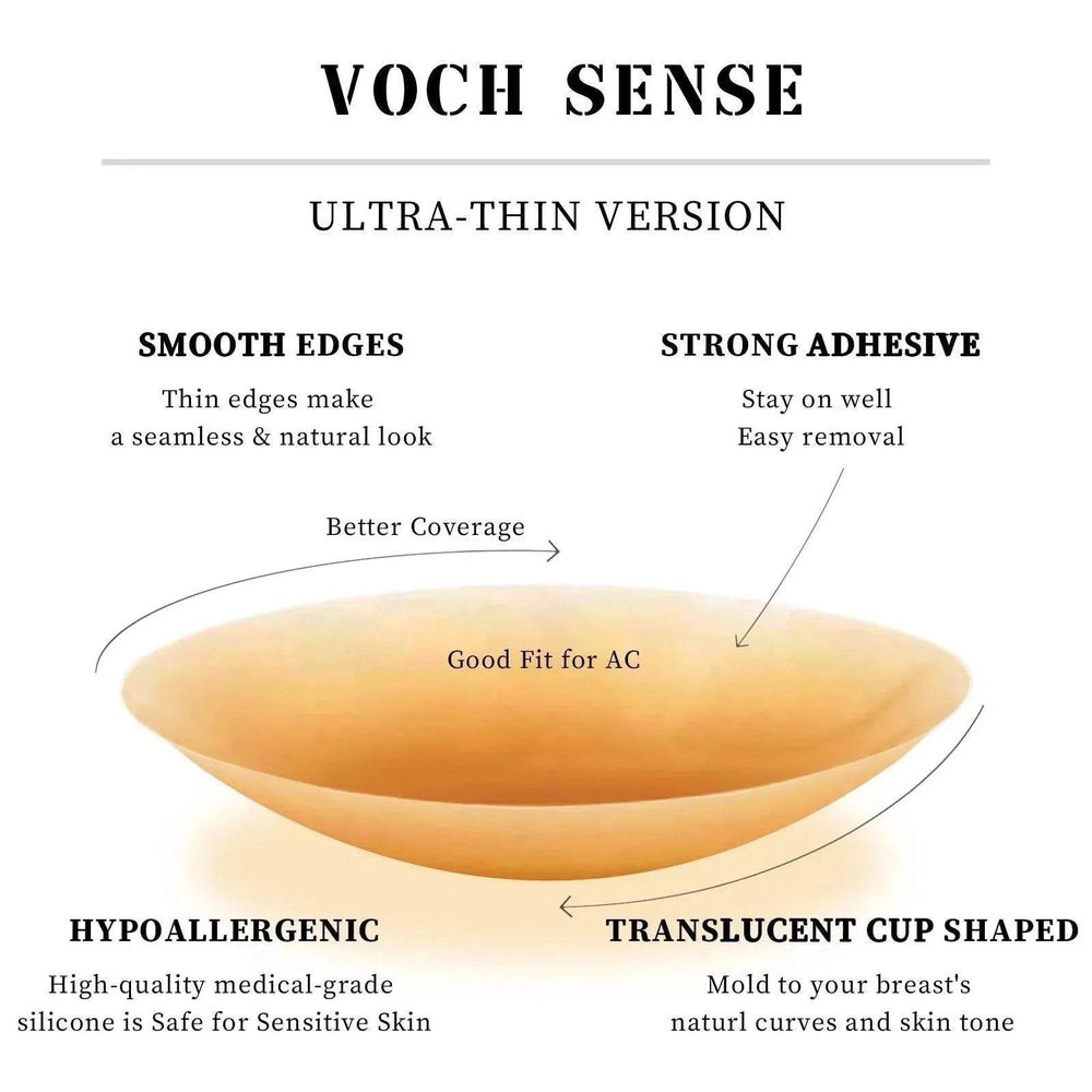 2 Pairs Reusable Adhesive Sticky Breast petals Nipple Patches - EX-STOCK Canada