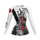 Printed Slim Fit Long Sleeve Workout Tops for Women - EX-STOCK Canada