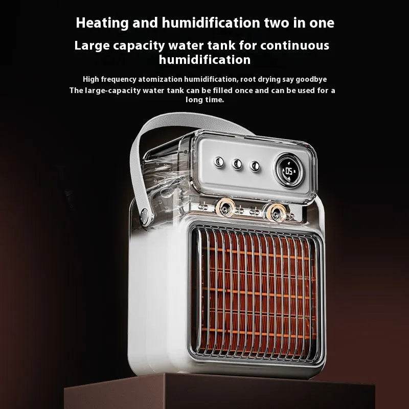 2 in 1 Indoor House Room Humidifier and Space Heater Warm Air Blower - EX-STOCK Canada