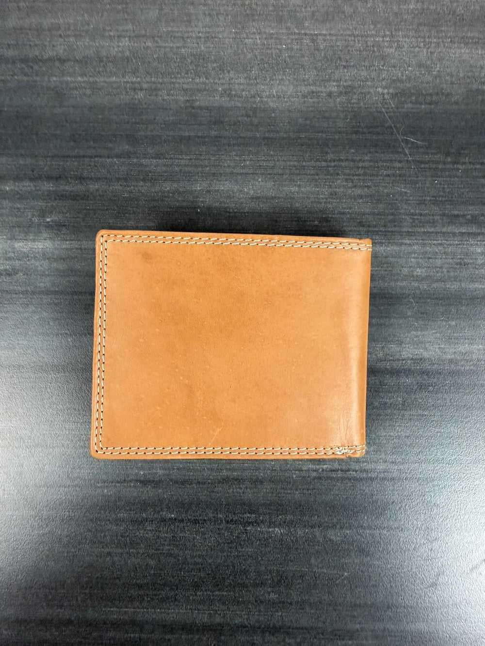 Men’s Steer Embossed Bifold Leather Wallet