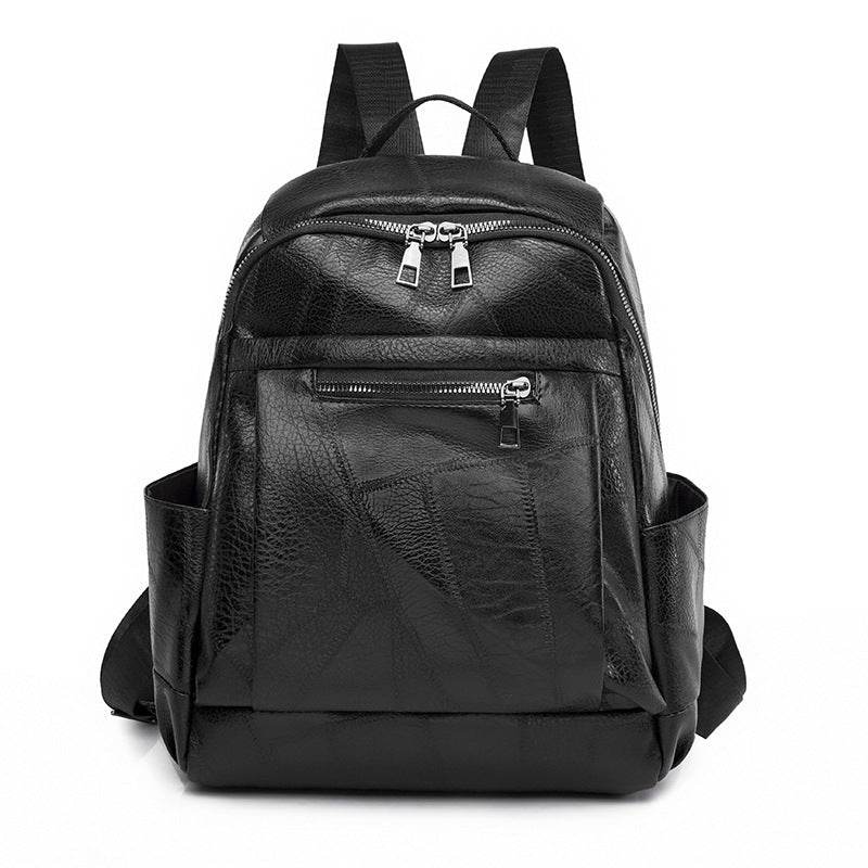 Portable Fashion Simple And Lightweight High School Leather Backpack - EX-STOCK Canada