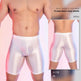 High Elasticity Glossy Ice Silk Sexy Fitness Shaping Leggings - EX-STOCK Canada