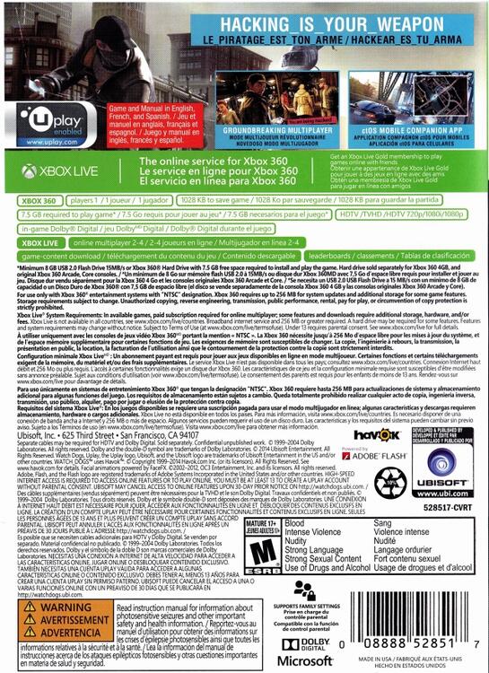 Watch Dogs (usagé)