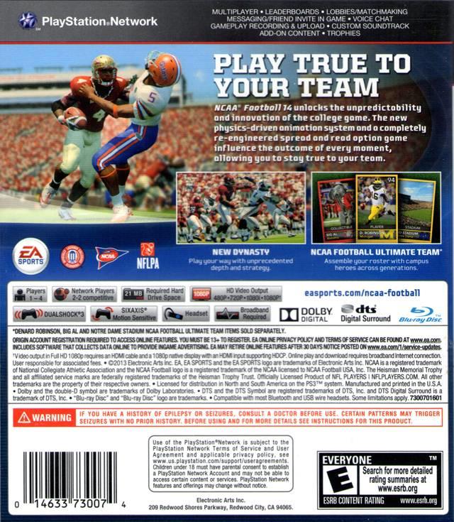 NCAA FOOTBALL 14
