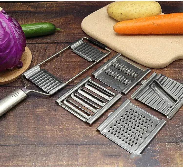 Stainless Steel Grater, Vegetable And Fruit Slicer, Peeler - EX-STOCK Canada