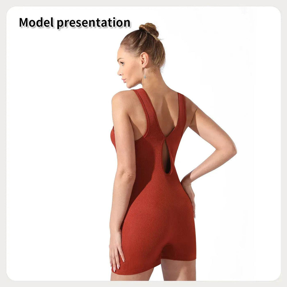 Women Cut out Unitard Short Bodysuit - EX-STOCK Canada