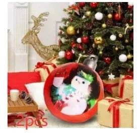 Christmas Ornament Holly Ball Outdoor Tree Decoration Christmas Balls for Yards - EX-STOCK Canada