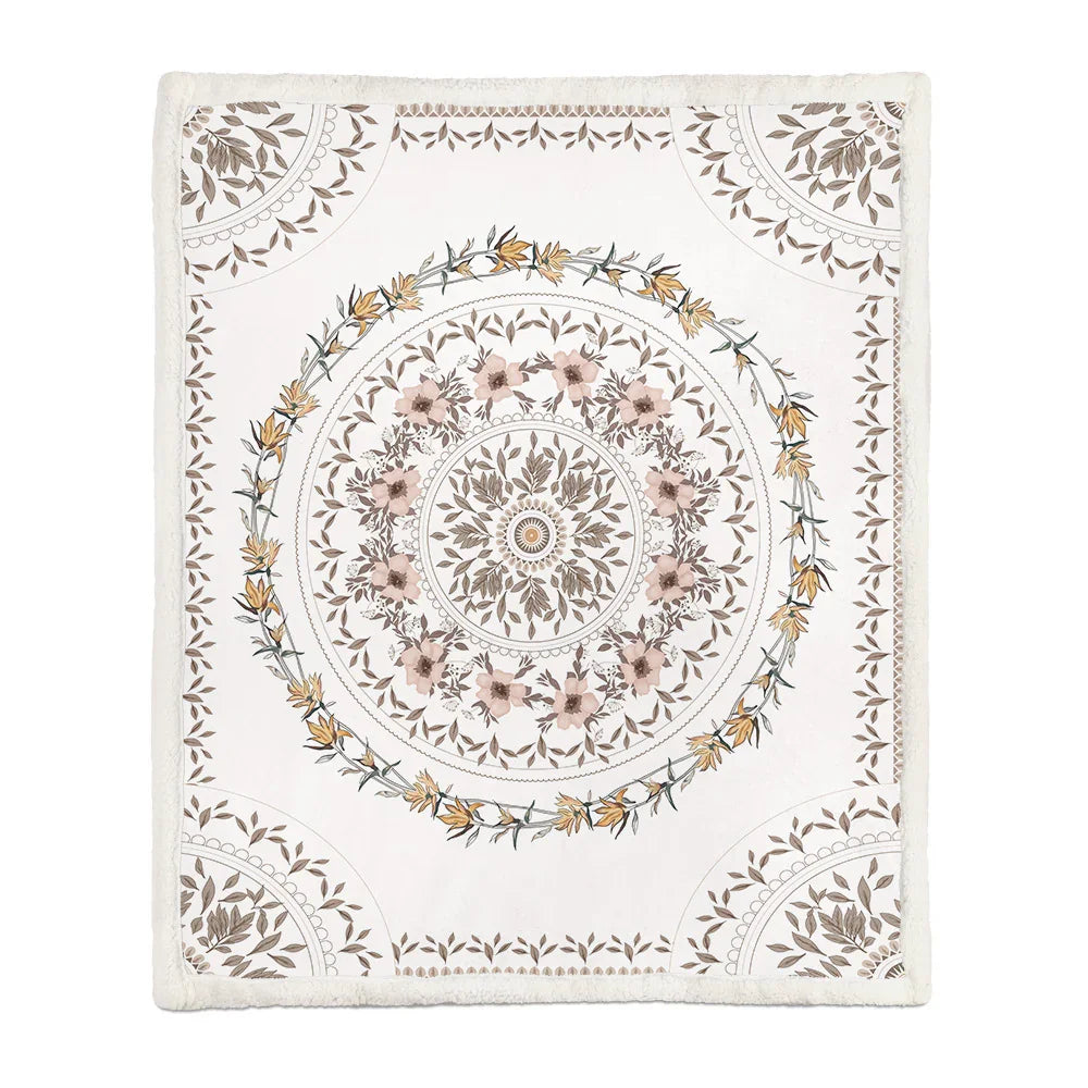 Flannel Blanket Air Conditioning Blanket Napping Blanket EX-STOCK Canada