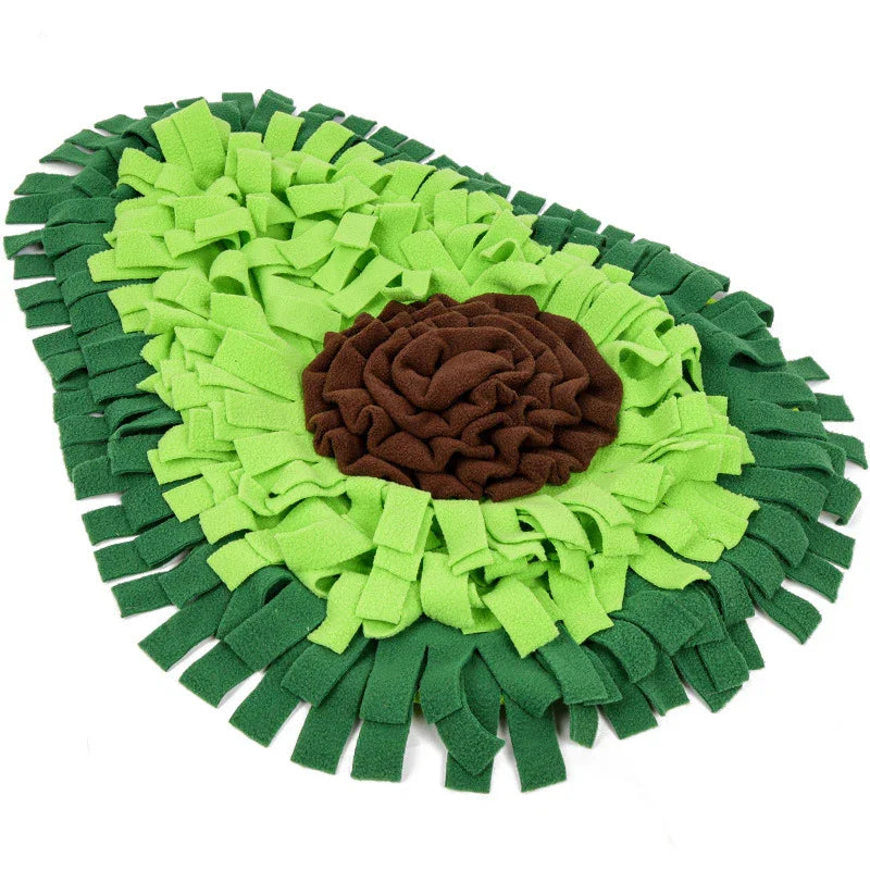 Dog Sniffing Mat Dog Puzzle Toy Pet Snack Feeding Mat Boring Interactive Game Training Blanket Snuffle Feeding Training Mat EX-STOCK Canada