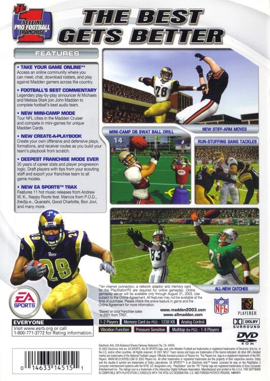 Madden NFL 2003