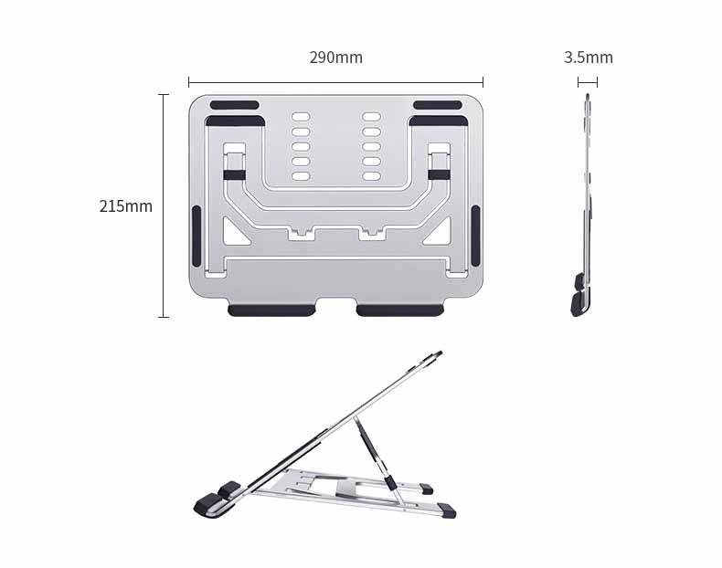Best Adjustable Laptop Stand Computer Riser Stand - EX-STOCK Canada