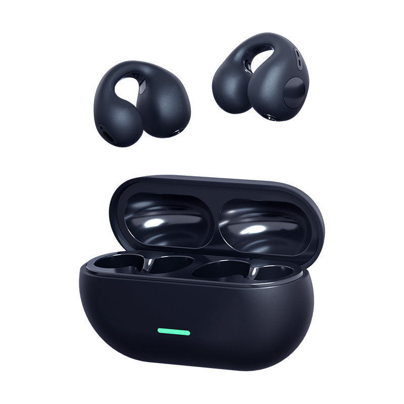 Wireless Ear Clip Bluetooth Headset TWS Comfortable Wear Not In-Ear Sports Wireless Bone Conduction 5.3 Bluetooth Headset EX-STOCK Canada