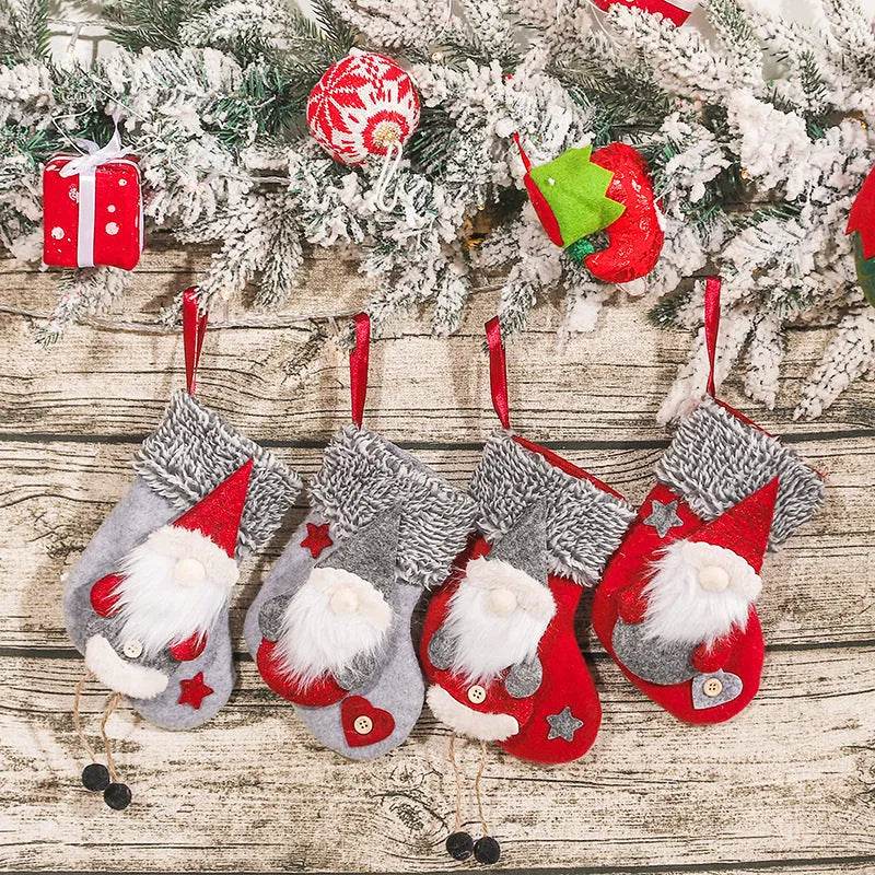 Home Christmas Stockings Decorations Pendant - EX-STOCK Canada