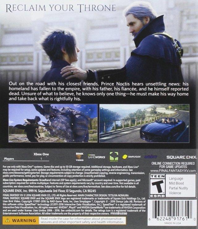 FINAL FANTASY XV