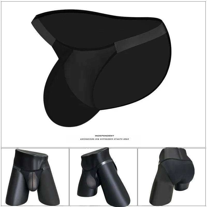 Lightweight High-fork Briefs Transparent Underwear Breathable - EX-STOCK Canada